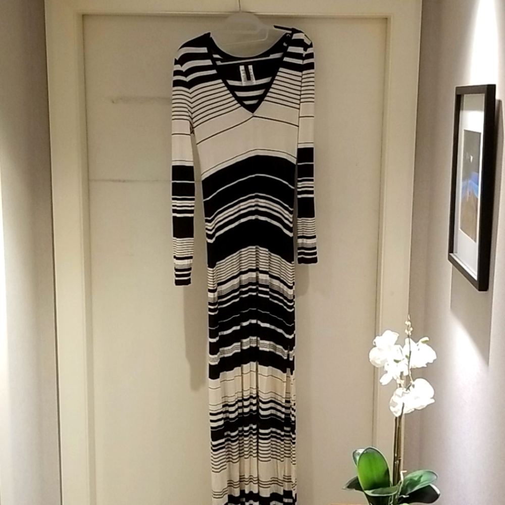 BCBG long sleeve Maxi dress